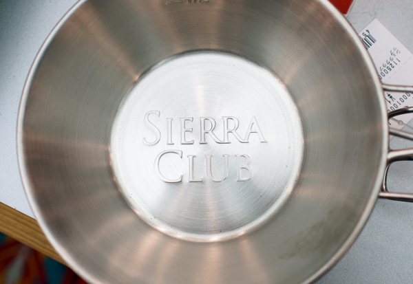 美品 SIERRA CLUB オリジナル シェラカップ シェラクラブ アウトドア